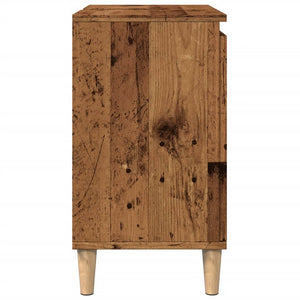 Ντουλάπι νιπτήρα Παλιό ξύλο 58x33x60 cm Κατασκευασμένο ξύλο - Pakobazaar