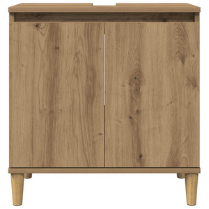 Ντουλάπι Νιπτήρα τεχνίτης Δρυς 58x33x60 εκ. Επεξεργασμένο Ξύλο