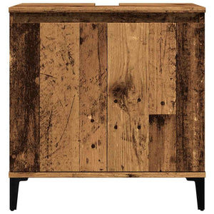 Ντουλάπι νιπτήρα Παλιό ξύλο 58x33x60 cm Κατασκευασμένο ξύλο - Pakobazaar