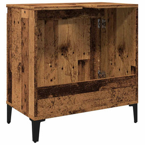 Ντουλάπι νιπτήρα Παλιό ξύλο 58x33x60 cm Κατασκευασμένο ξύλο - Pakobazaar