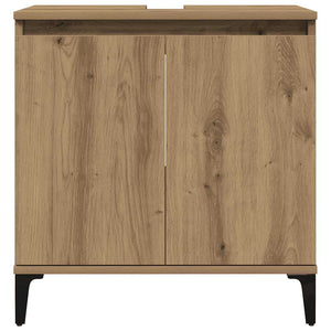Ντουλάπι Νιπτήρα τεχνίτης Δρυς 58x33x60 εκ. Επεξεργασμένο Ξύλο - Pakobazaar