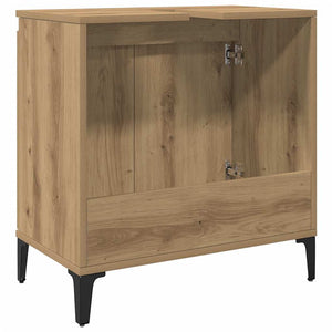 Ντουλάπι Νιπτήρα τεχνίτης Δρυς 58x33x60 εκ. Επεξεργασμένο Ξύλο - Pakobazaar