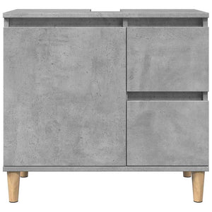 ντουλάπι νεροχύτη σκυρόδεμα γκρι 65x33x60cm κατασκευασμένο ξύλο