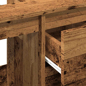 Ντουλάπι νιπτήρα Παλιό ξύλο 65x33x60 cm Κατασκευασμένο ξύλο