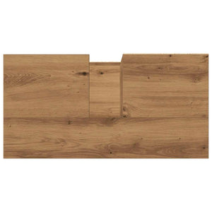 Ντουλάπι Νιπτήρα Αρτισιανή Δρυς 65x33x60 εκ. Επεξ. Ξύλο