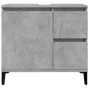ντουλάπι νεροχύτη σκυρόδεμα γκρι 65x33x60cm κατασκευασμένο ξύλο - Pakobazaar