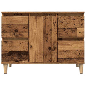 Ντουλάπι νιπτήρα Παλιό ξύλο 80x33x60 cm Κατασκευασμένο ξύλο