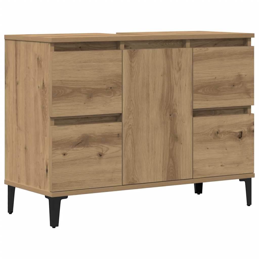 Ντουλάπι Νιπτήρα τεχνίτης Δρυς 80 x 33 x 60 εκ - Pakobazaar
