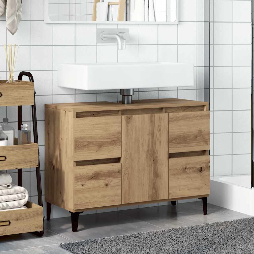 Ντουλάπι Νιπτήρα τεχνίτης Δρυς 80 x 33 x 60 εκ - Pakobazaar