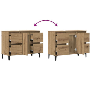 Ντουλάπι Νιπτήρα τεχνίτης Δρυς 80 x 33 x 60 εκ - Pakobazaar