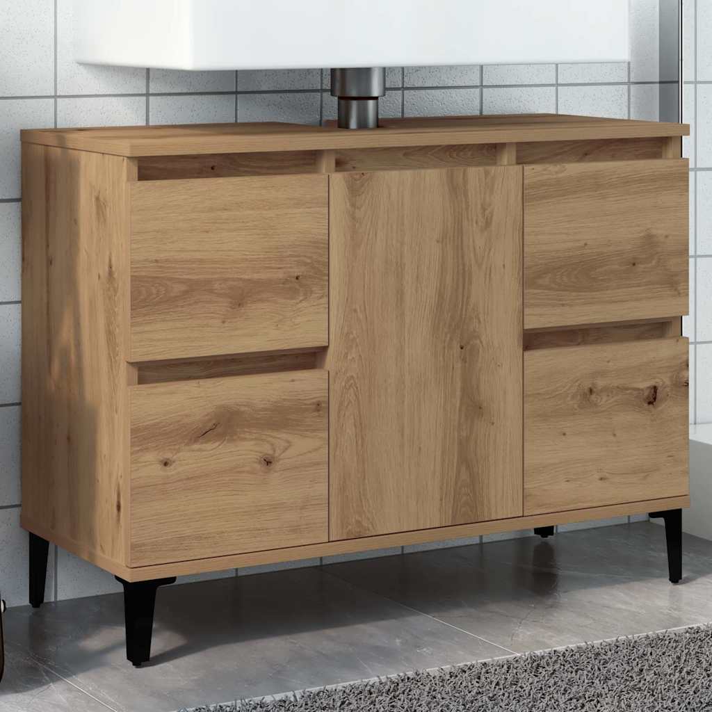 Ντουλάπι Νιπτήρα τεχνίτης Δρυς 80 x 33 x 60 εκ - Pakobazaar
