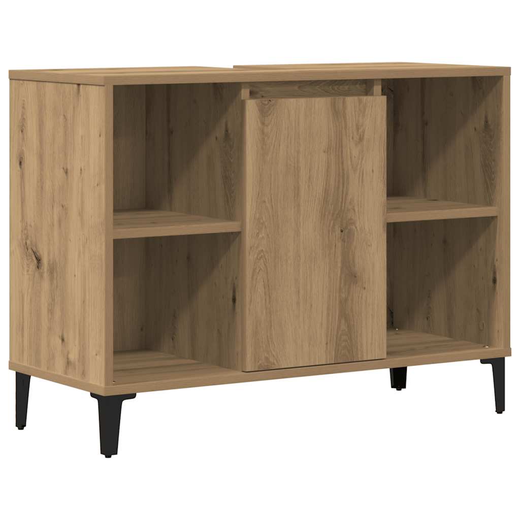 Ντουλάπι Νιπτήρα τεχνίτης Δρυς 80 x 33 x 60 εκ. - Pakobazaar