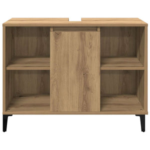 Ντουλάπι Νιπτήρα τεχνίτης Δρυς 80 x 33 x 60 εκ. - Pakobazaar