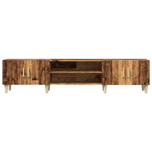 Έπιπλο Τηλεόρασης Όψη Παλαιού Ξύλου 180x31,5x40 εκ. Επεξ. Ξύλο