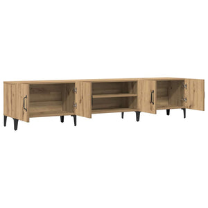 Έπιπλο Τηλεόρασης Αρτισιανή Δρυς 180x31,5x40εκ Επεξ. Ξύλο - Pakobazaar