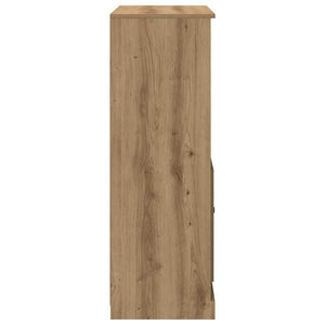 Ντουλάπι Αρτισιανή Δρυς 60x35,5x103,5 εκ από Επεξεργασμένο Ξύλο