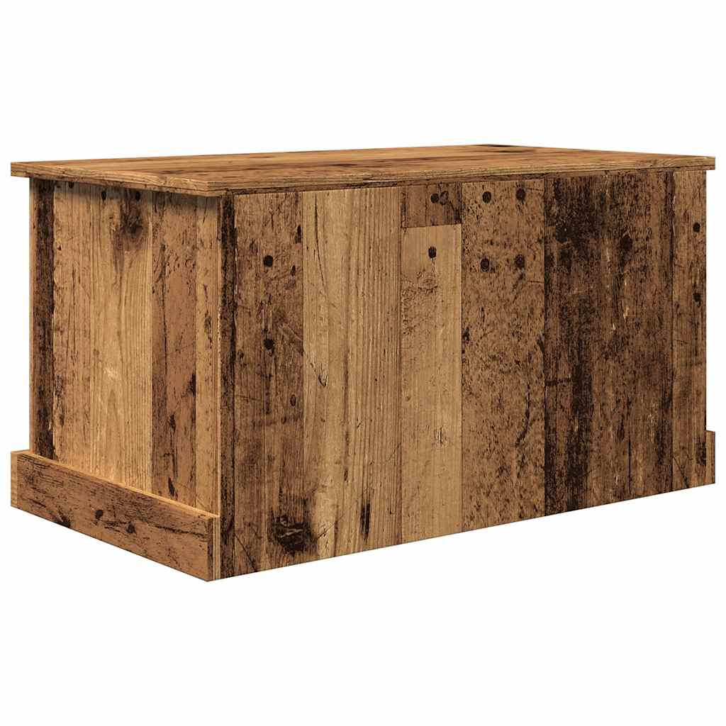Κουτί Αποθήκευσης Όψη Παλαιού Ξύλου 70x40x38 εκ. Επεξ.Ξύλο - Pakobazaar