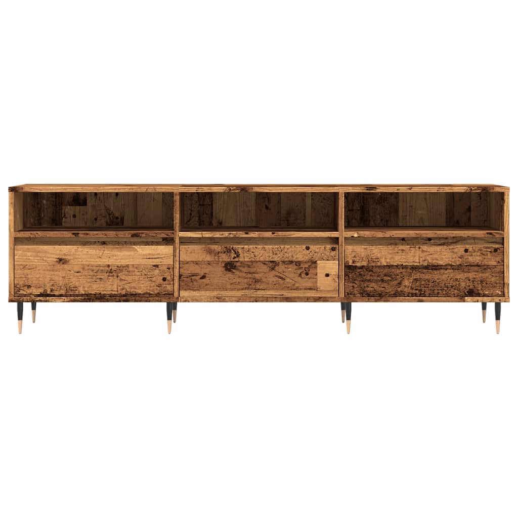 Έπιπλο Τηλεόρασης Παλιό Ξύλο 150x30x44,5 εκ. Επεξεργασμένο Ξύλο