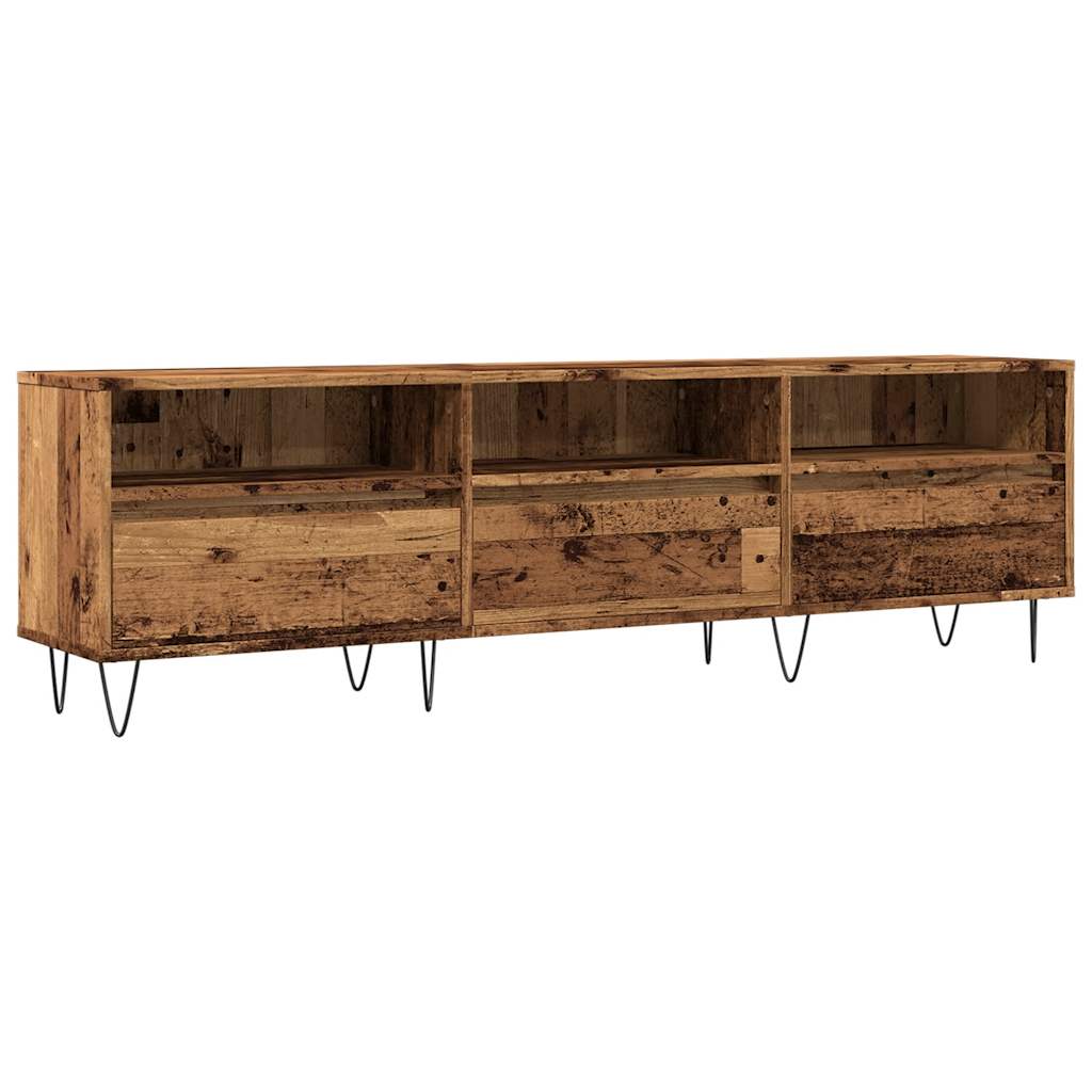 Έπιπλο Τηλεόρασης Παλιό Ξύλο 150x30x44,5 εκ. Επεξεργασμένο Ξύλο
