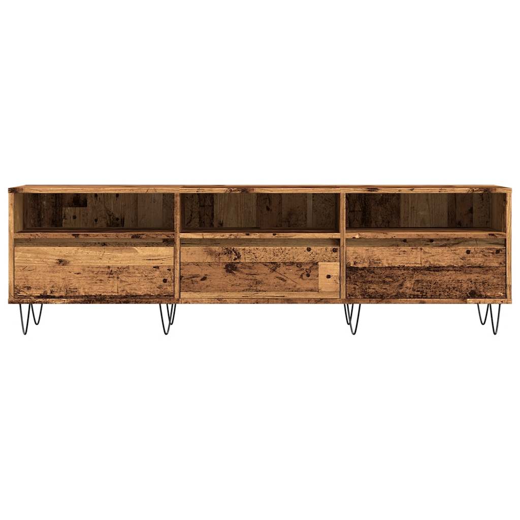 Έπιπλο Τηλεόρασης Παλιό Ξύλο 150x30x44,5 εκ. Επεξεργασμένο Ξύλο