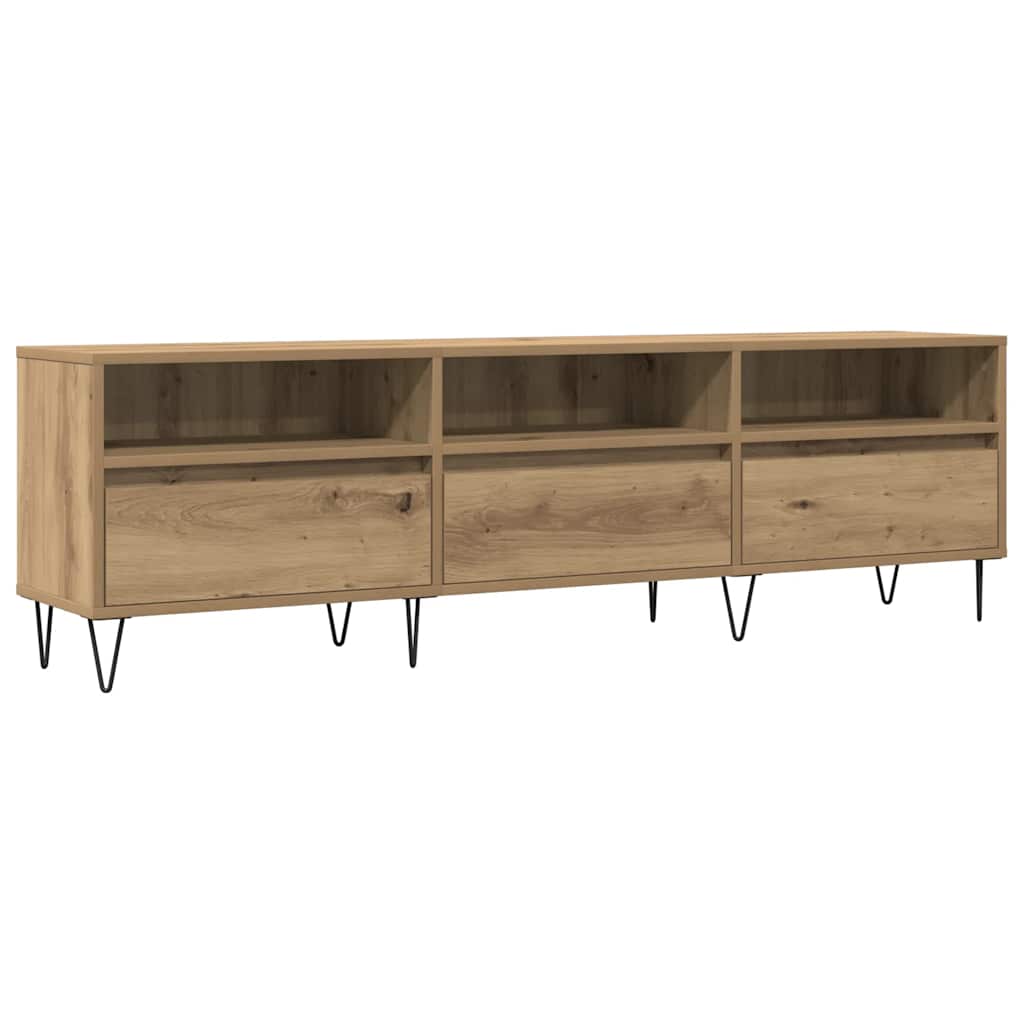 Έπιπλο Τηλεόρασης τεχνίτης Δρυς 150x30x44,5 εκ.