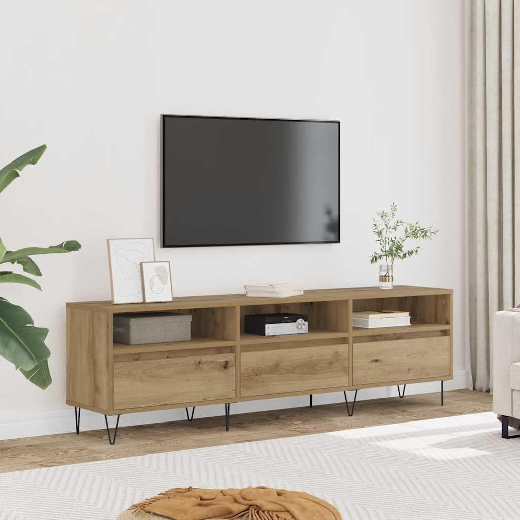 Έπιπλο Τηλεόρασης τεχνίτης Δρυς 150x30x44,5 εκ.