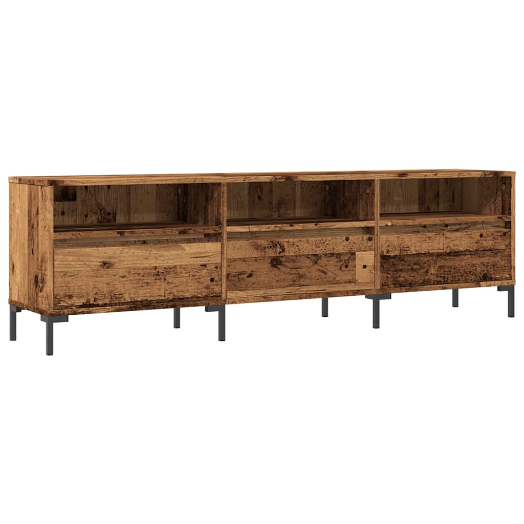 Έπιπλο Τηλεόρασης Παλιό Ξύλο 150x30x44,5 εκ. Επεξεργασμένο Ξύλο