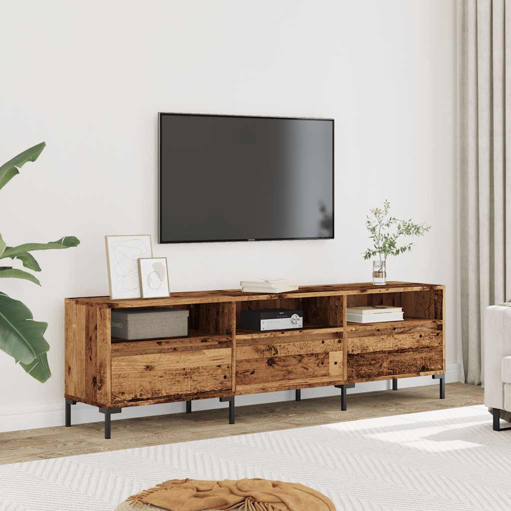 Έπιπλο Τηλεόρασης Παλιό Ξύλο 150x30x44,5 εκ. Επεξεργασμένο Ξύλο