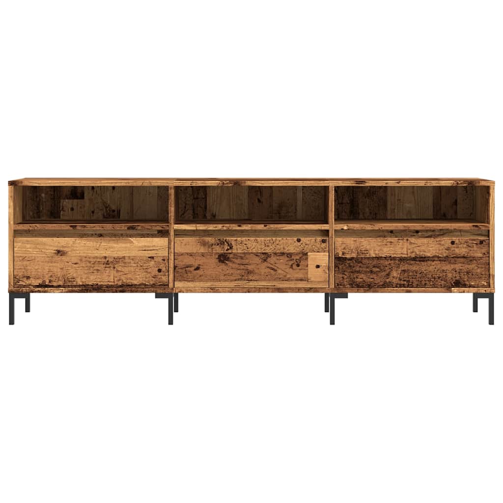 Έπιπλο Τηλεόρασης Παλιό Ξύλο 150x30x44,5 εκ. Επεξεργασμένο Ξύλο