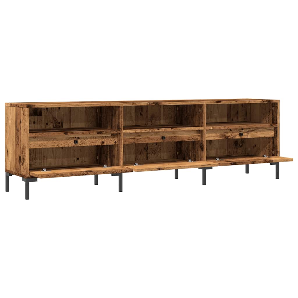 Έπιπλο Τηλεόρασης Παλιό Ξύλο 150x30x44,5 εκ. Επεξεργασμένο Ξύλο