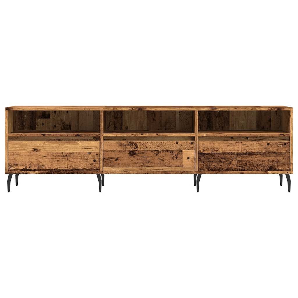 Έπιπλο Τηλεόρασης Παλιό Ξύλο 150x30x44,5 εκ. Επεξεργασμένο Ξύλο