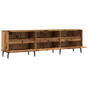 Έπιπλο Τηλεόρασης Παλιό Ξύλο 150x30x44,5 εκ. Επεξεργασμένο Ξύλο
