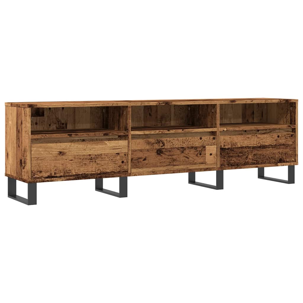 Έπιπλο Τηλεόρασης Παλιό Ξύλο 150x30x44,5 εκ. Επεξεργασμένο Ξύλο - Pakobazaar