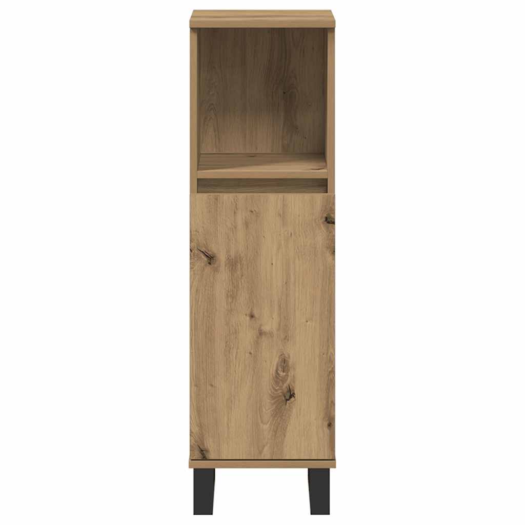 Ντουλάπι μπάνιου Δρυς τεχνίτης 30x30x100 cm Κατασκευασμένο ξύλο - Pakobazaar