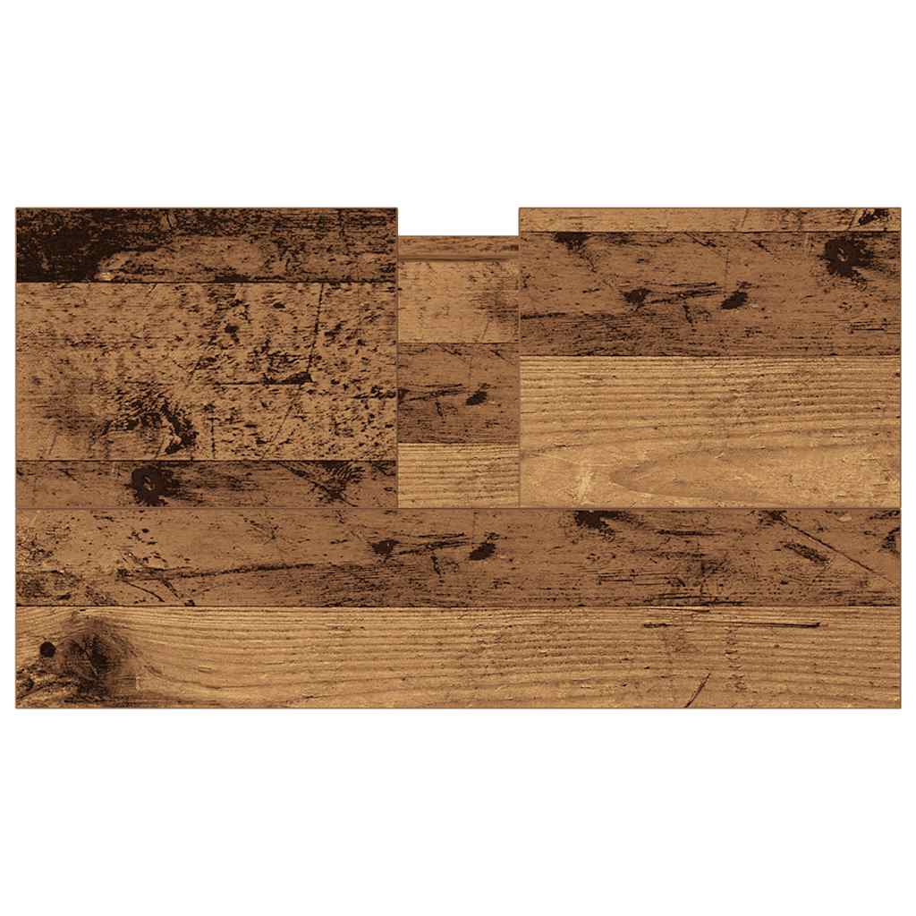 Ντουλάπι μπάνιου Παλιό ξύλο 58x33x60 cm Κατασκευασμένο ξύλο