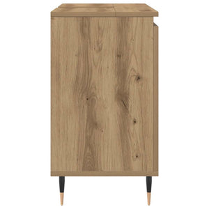 Ντουλάπι μπάνιου Δρυς τεχνίτης 58x33x60 cm Κατασκευασμένο ξύλο - Pakobazaar
