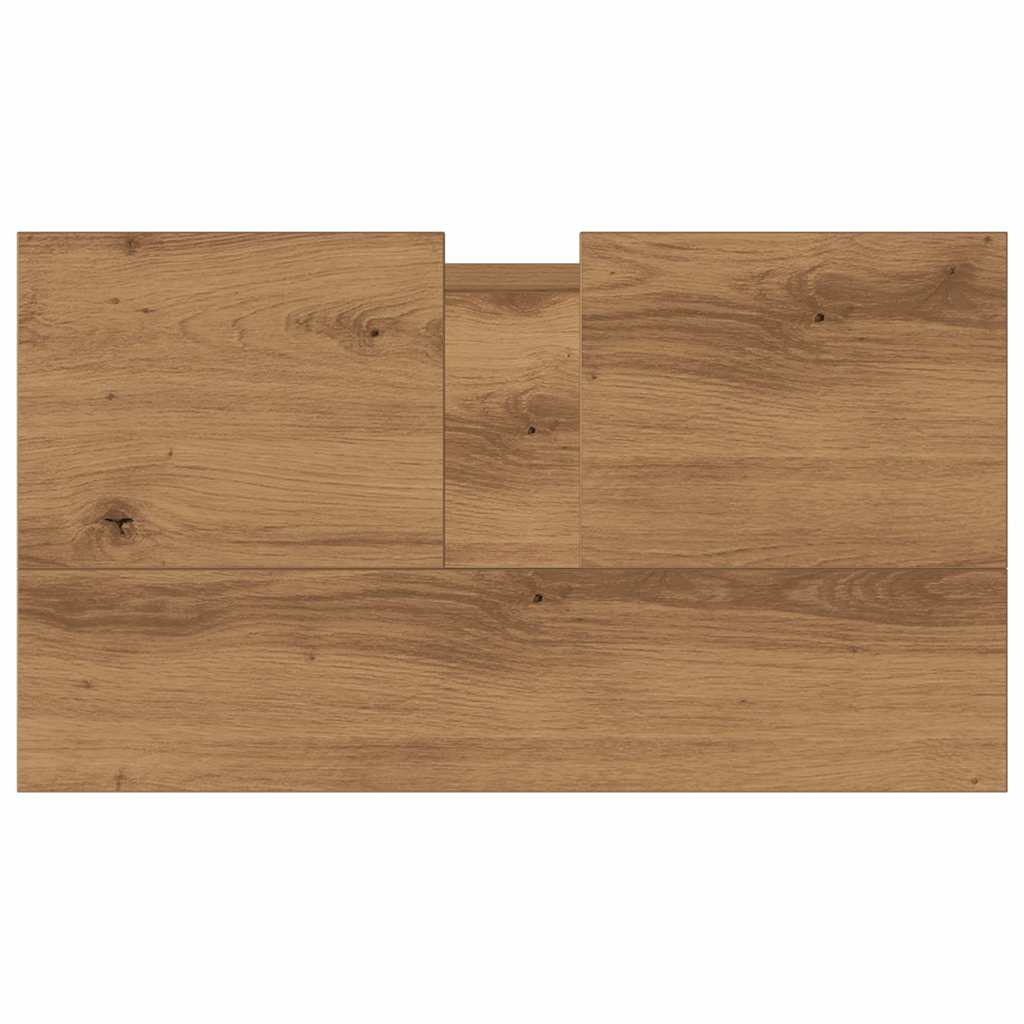 Ντουλάπι μπάνιου Δρυς τεχνίτης 58x33x60 cm Κατασκευασμένο ξύλο - Pakobazaar