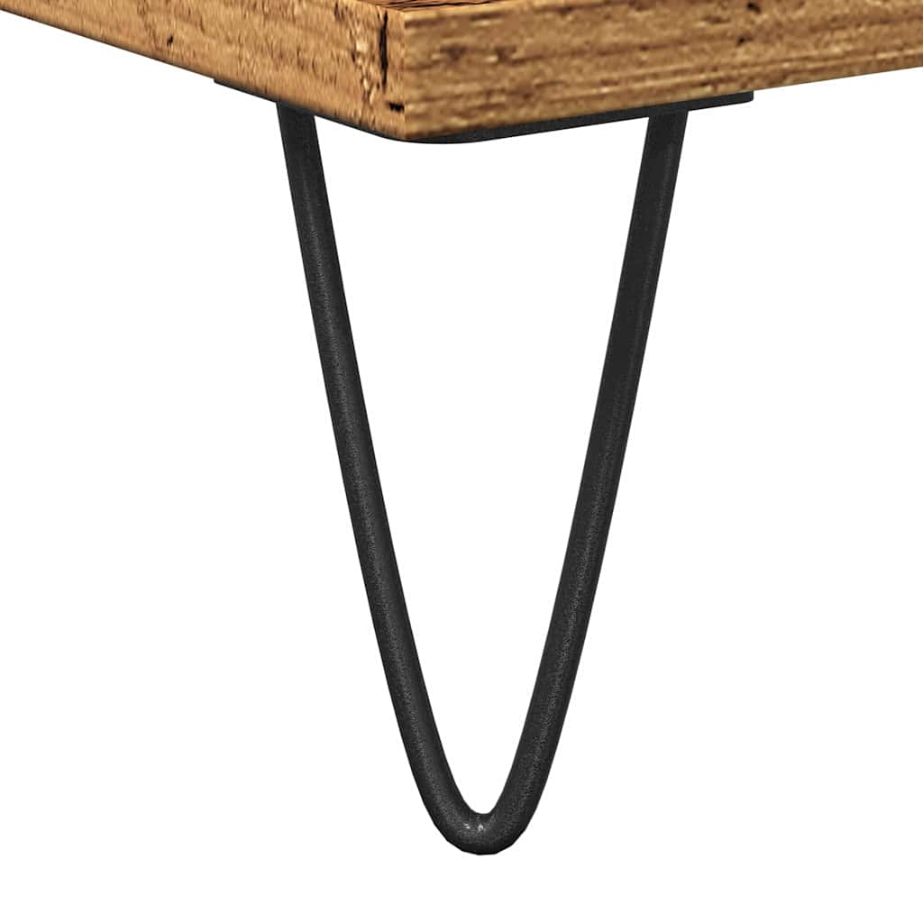 Ντουλάπι μπάνιου Παλιό ξύλο 58x33x60 cm Κατασκευασμένο ξύλο