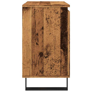 Ντουλάπι μπάνιου Παλιό ξύλο 58x33x60 cm Κατασκευασμένο ξύλο - Pakobazaar