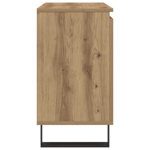Ντουλάπι Μπάνιου Δρυς τεχνίτης 58 x 33 x 60 εκ από Επεξεργ Ξύλο