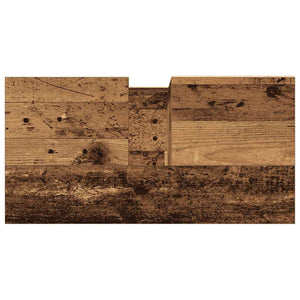Ντουλάπι μπάνιου Παλιό ξύλο 65x33x60 cm Κατασκευασμένο ξύλο - Pakobazaar