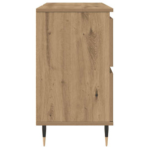 Ντουλάπι μπάνιου Δρυς τεχνίτης 80x33x60 cm Κατασκευασμένο ξύλο - Pakobazaar
