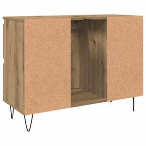 Ντουλάπι μπάνιου Δρυς τεχνίτης 80x33x60 cm Κατασκευασμένο ξύλο - Pakobazaar