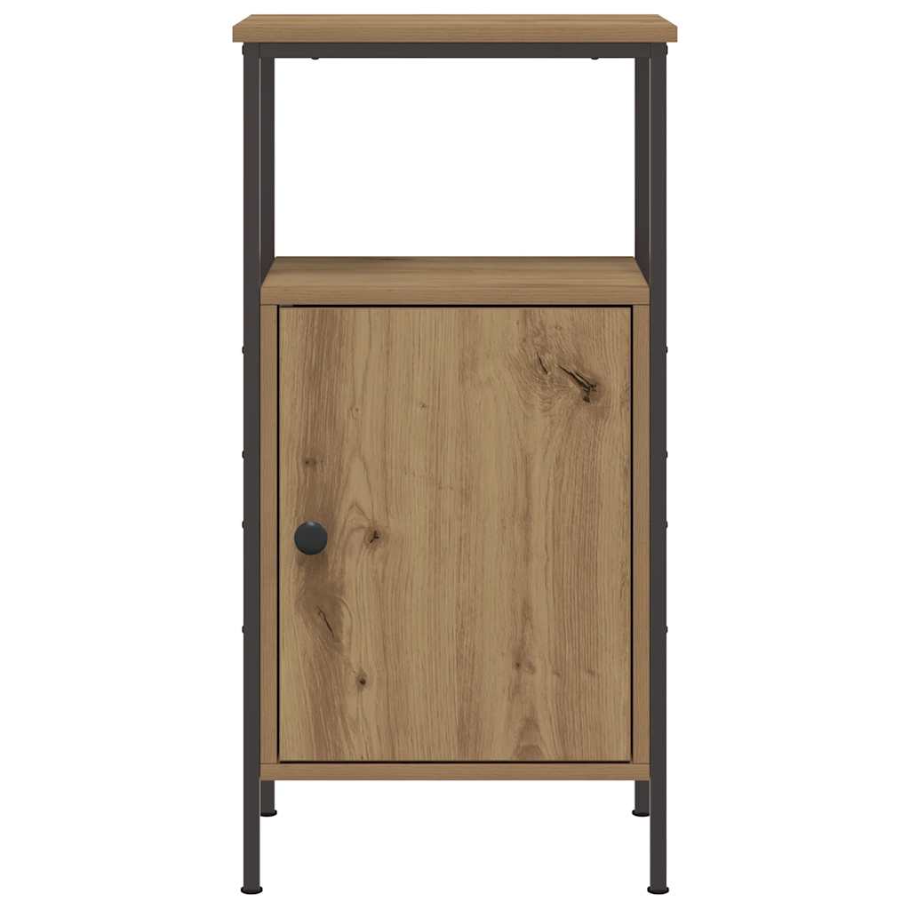 Κομοδίνο τεχνίτης Δρυς 41x31x80 εκ. από Επεξεργασμένο Ξύλο - Pakobazaar