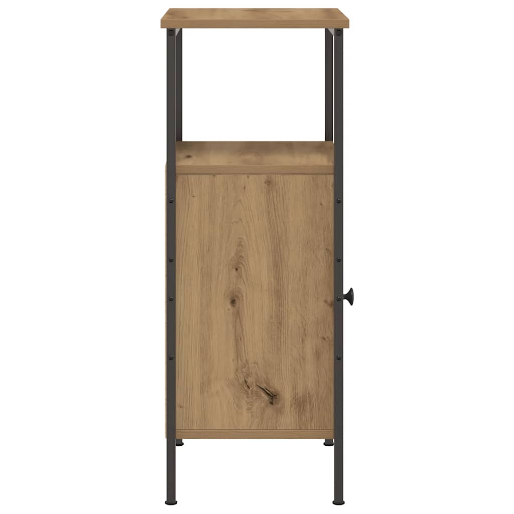 Κομοδίνα 2 τεμάχια Artisan Oak 41x31x80 cm Κατασκευασμένο ξύλο - Pakobazaar