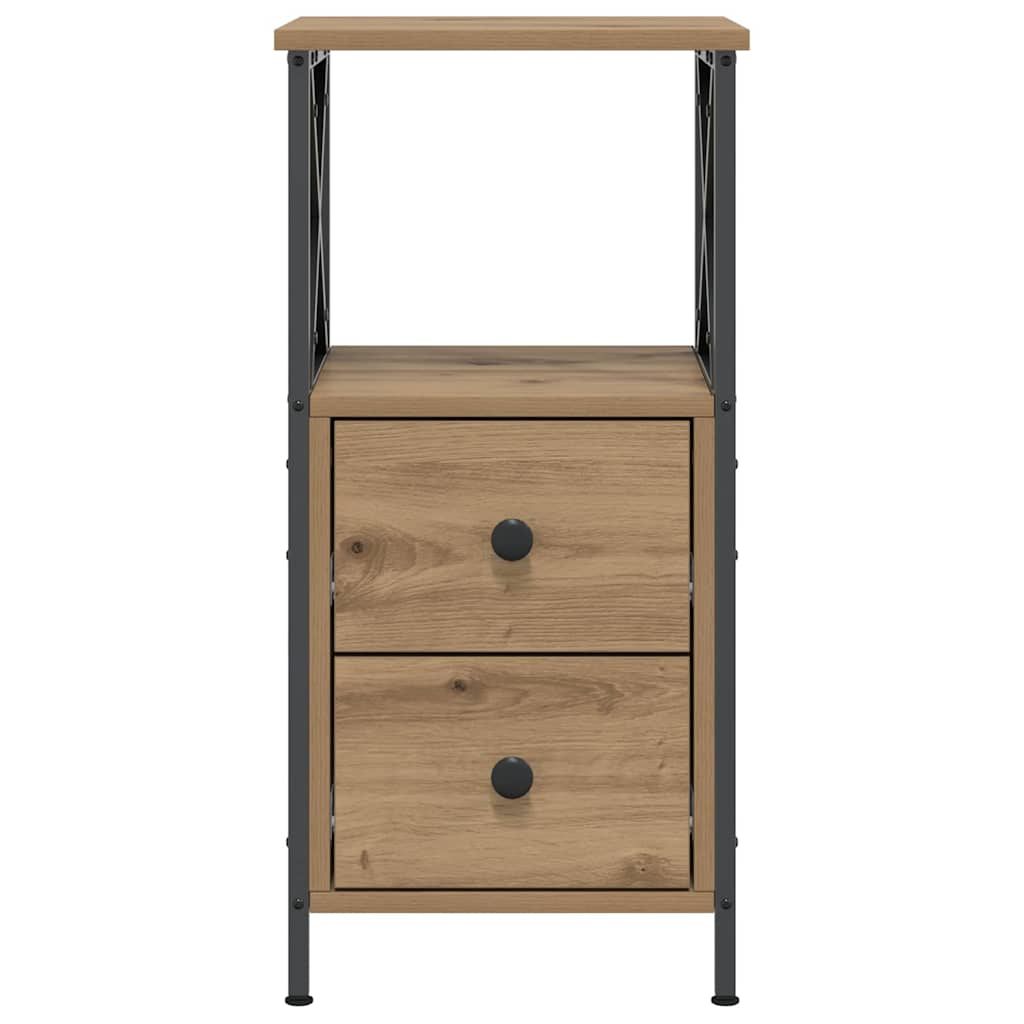 Κομοδίνο Artisan Oak 34x35,5x70 cm Κατασκευασμένο ξύλο - Pakobazaar