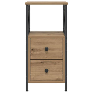 Κομοδίνο Artisan Oak 34x35,5x70 cm Κατασκευασμένο ξύλο - Pakobazaar