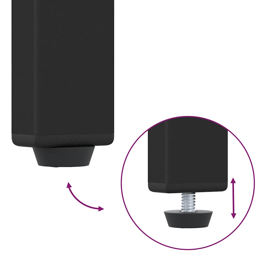 Κομοδίνο τεχνίτης Δρυς 34x35,5x50 εκ. από Επεξεργασμένο Ξύλο