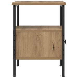 Κομοδίνα 2 τεμάχια Artisan Oak 34x36x50 cm Κατασκευασμένο ξύλο - Pakobazaar
