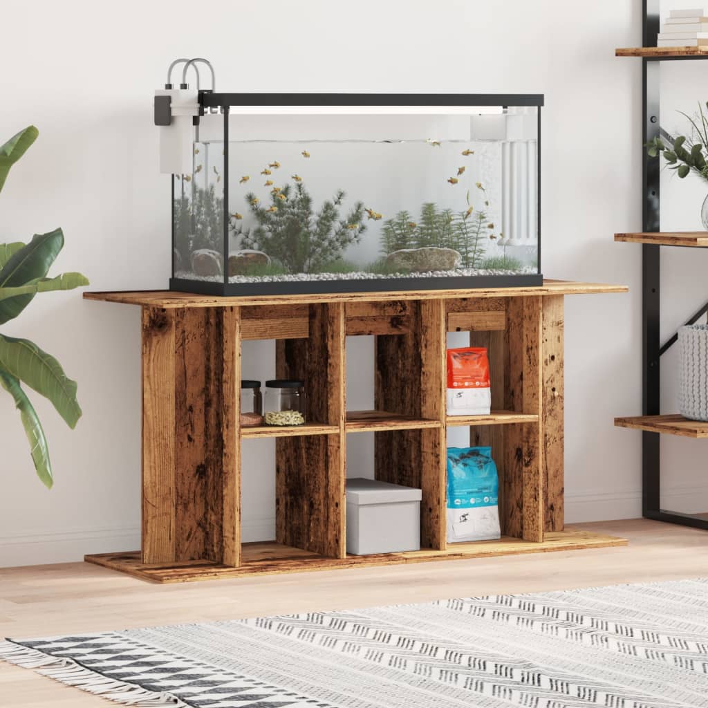 Βάση ενυδρείου  Παλιό ξύλο 120x40x60 cm Κατασκευασμένο ξύλο